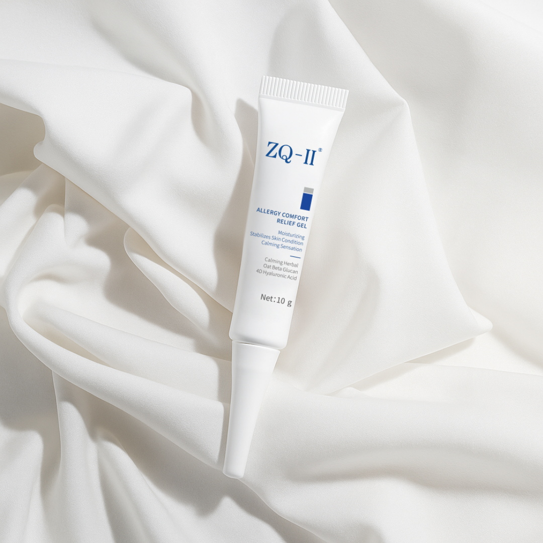 Ameliorați pielea sensibilă și dermatita sezonieră cu gel de ușurare a confortului cu alergie ZQ-II